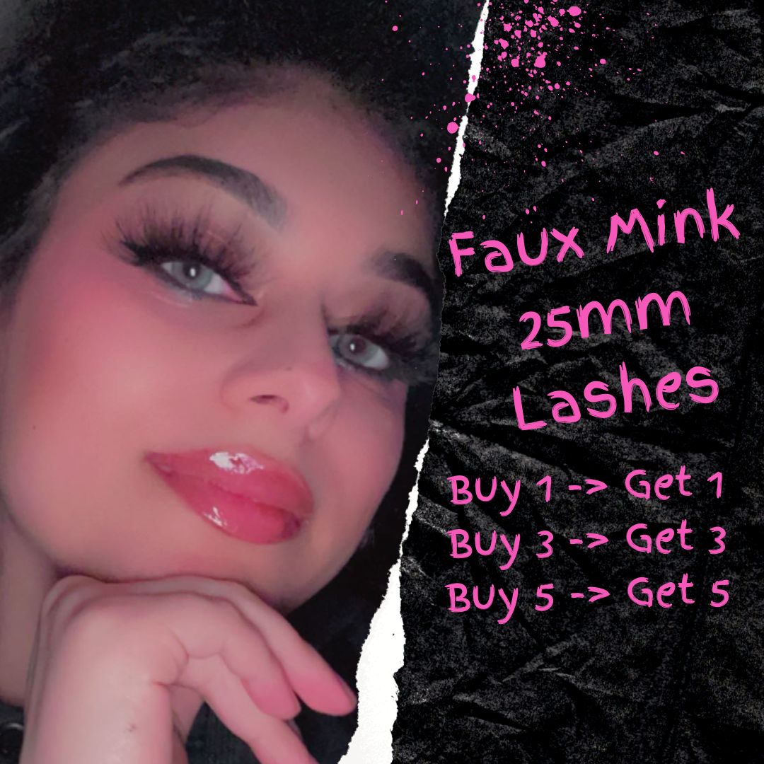 Faux Mink 25mm Lashes